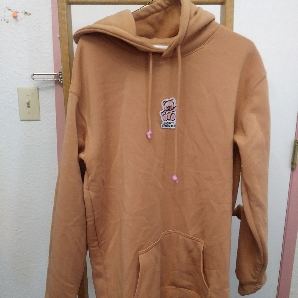 Vivra La Vie Dark Orange Hoodie Size M (USED)